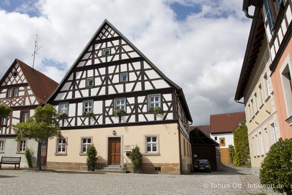 Architekturfotografie Fachwerkhaus in Baunach