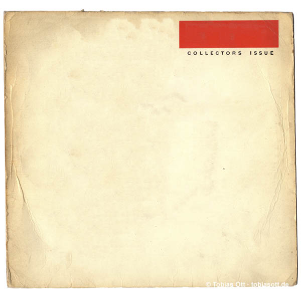 Collectors Issue Vinyl 7-Inch Single Hülle Schallplattenhülle
