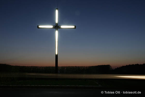 Glauben: Kreuz bei Kronach