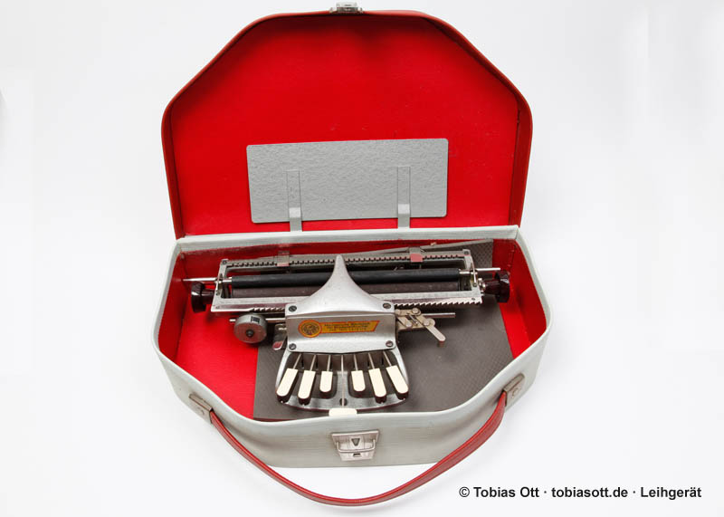 Punktschrift Blindenschriftmaschine mechanisch