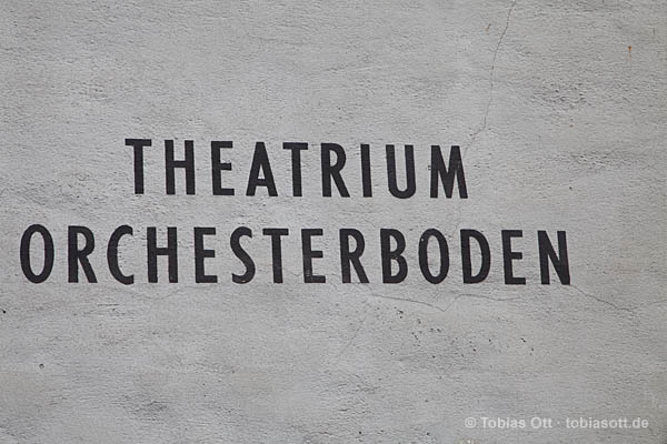 Theaterboden Orchestrion.